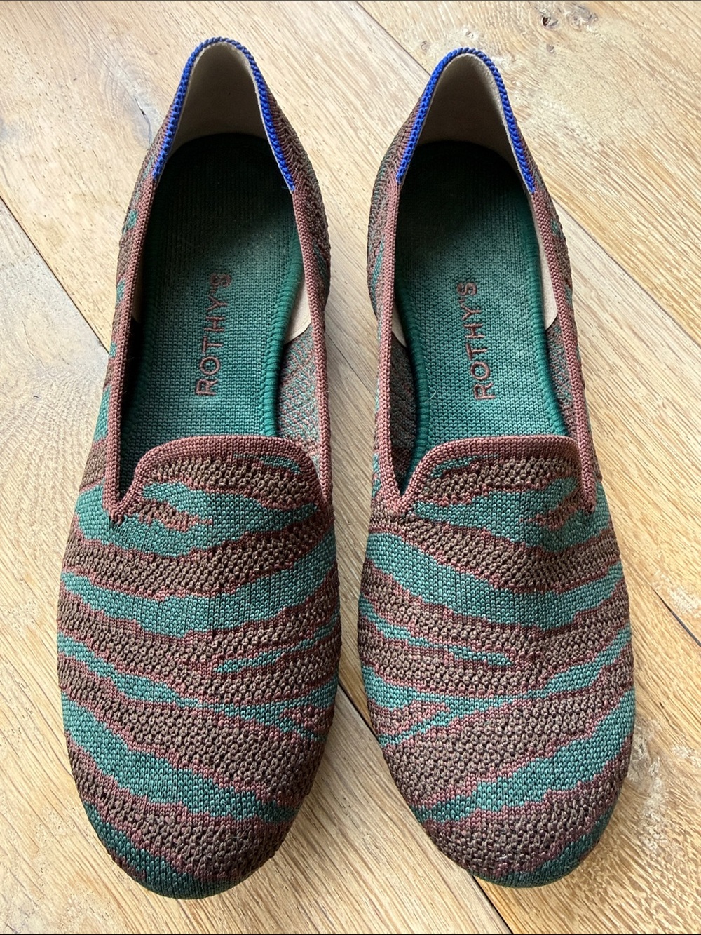 Rothy's Juniper Zebra loafer - SZ 8